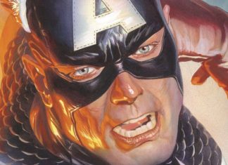 NYCC ’25: Alex Ross’ MARVELOCITY to make NYCC debut Captain America throwing his shield, painted by the legendary Alex Ross in a hyperrealistic manner.