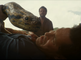 ANACONDA trailer sees Jack Black and Paul Rudd “Hunting” Snakes Paul Rudd wrestles a snake in ANACONDA (2025)
