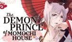 Beat’s Bizarre Adventure: DEMON PRINCE and DEATH GOD the demon prince of momochi house cover. a man with cat ears and white hair holds a red umbrella.