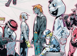 NYCC ’25: Tiny Onion celebrating indie comics’ most popular titles The cast of Tiny Onion's Exquisite Corpses face off in a fight.