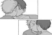 Beat’s Young Magazine Adventure: Despite everything, STILL YOU still you featured image. two shots of two young boys kissing. one has his eyes closed, the other has his eyes open.