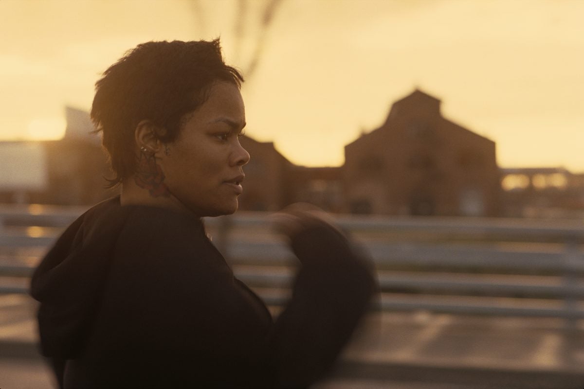 TEYANA TAYLOR as Perfidia in “One Battle After Another.” A Warner Bros. Pictures Release.