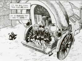 Carla Speed McNeil has a new comic this week: Settlers of the Storm Worlds