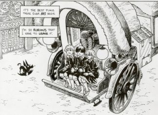 Carla Speed McNeil has a new comic this week: Settlers of the Storm Worlds