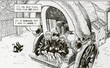 Carla Speed McNeil has a new comic this week: Settlers of the Storm Worlds