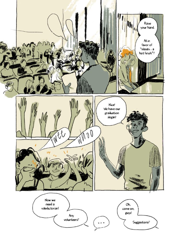 Outlines interior art