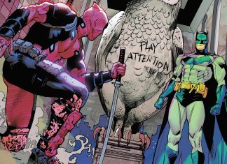 Preview: Worlds collide in BATMAN/DEADPOOL crossover Batman/Deadpool crossover