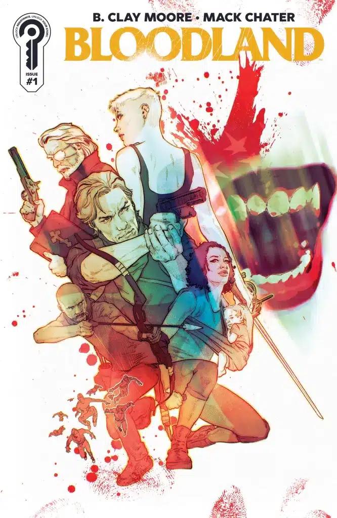 Bloodland #1 cover by Mack Chater