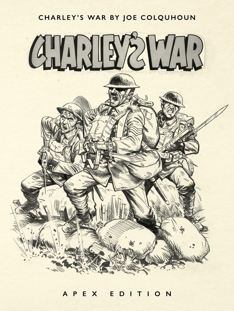 Charley's War Apex Edition cover art by Joe Colquhoun