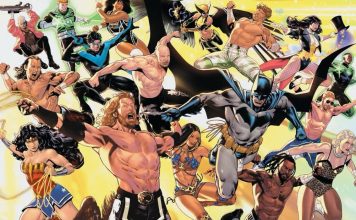 NYCC ’25: DC x AEW crossover debuting at event DC x AEW #1 featured