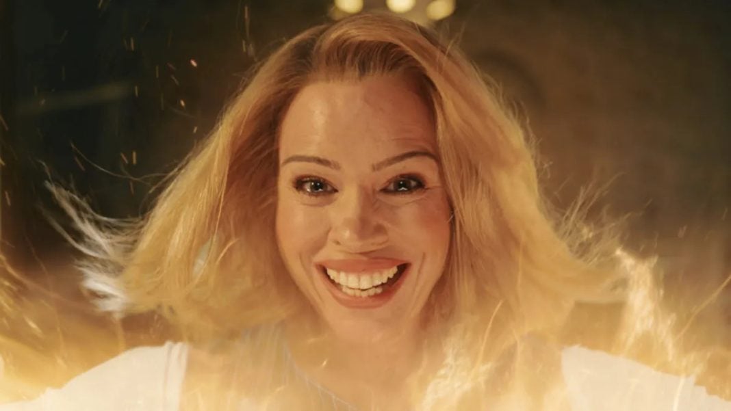 Doctor Who The Reality War final shot Billie Piper Doctor Who The Reality War final shot Billie Piper