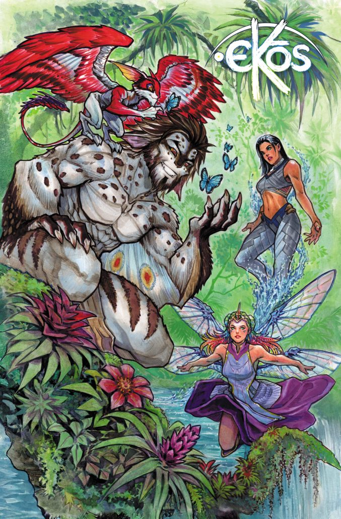 Ekos Vol. 2 cover art by Siya Oum