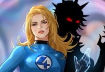 Malice returns in December’s FANTASTIC FOUR #6 Fantastic Four #6 (2025) variant cover by Leirix featured
