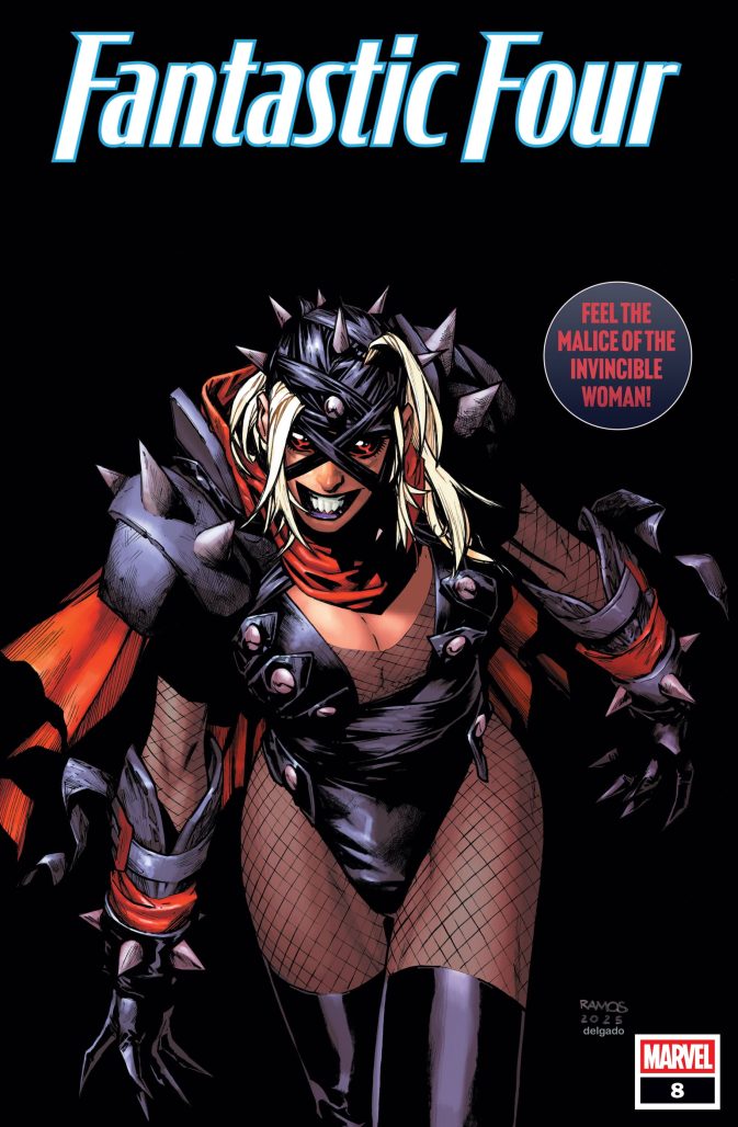 Fantastic Four #8 (2026) cover by Humberto Ramos