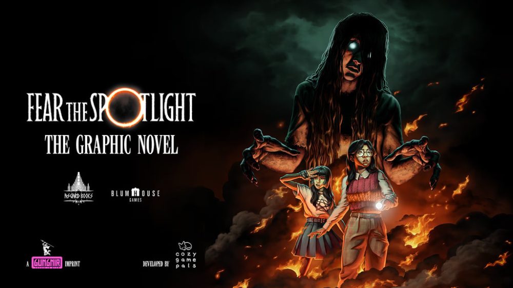 Fear the Spotlight graphic novel key art