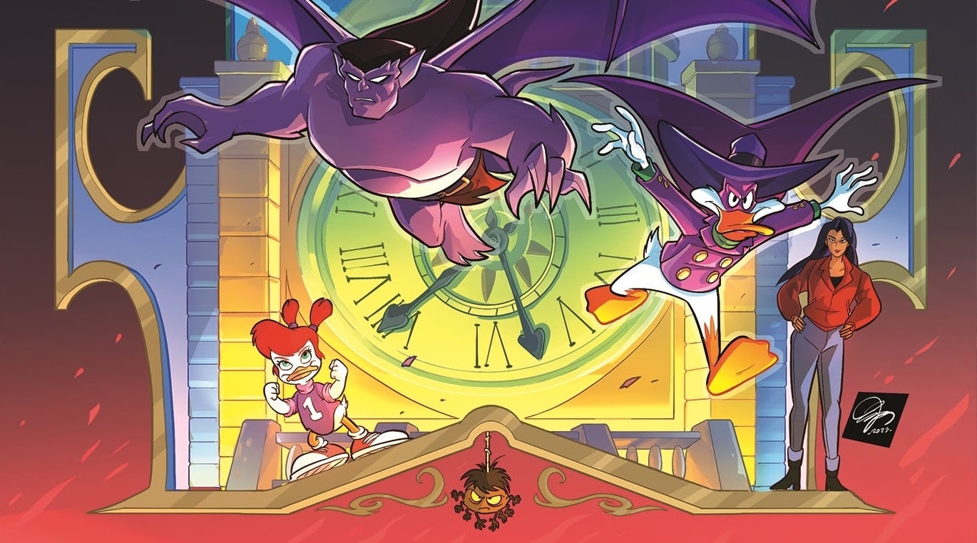 NYCC ’25: Prepare for a Disney Afternoon crossover with GARGOYLES / DARKWING DUCK comic event