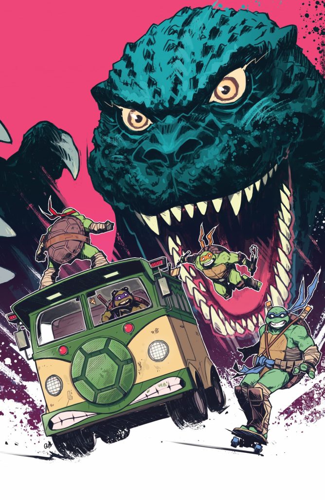 TEENAGE MUTANT NINJA TURTLES X GODZILLA