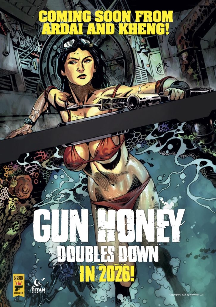 Gun Honey Doubles Down teaser art, by Ang Hor Kheng