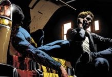 Trade Rating: THE HERO TRADE is a gritty superhero oddity atop an industry-skewering metaphor Hero Trade