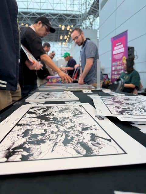 Retailer swag at NYCC Retailer Day