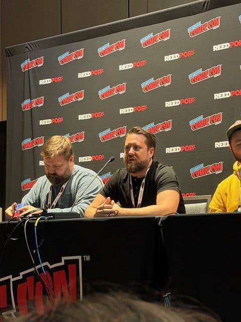 Robert Kirkman and Joshua Williamson at the Energon Universe panel