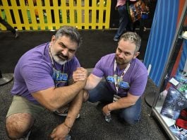 Lenny Panzeca, product designer on G.I. Joe and Tony Colella, the master model artist on G.I. Joe.