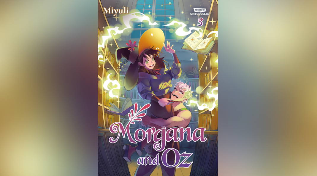 M + O Vol 3 Cover of Morgana and Oz Vol. 3 featuring the titular characters.