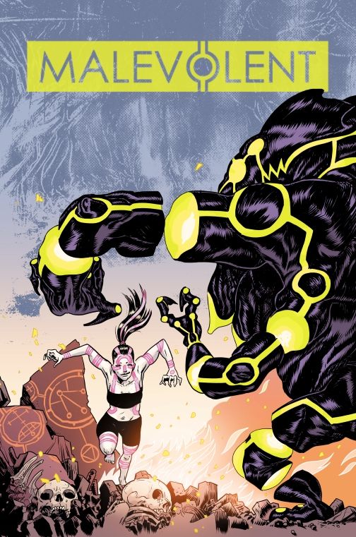 Malevolent #1 cover by John Bivens