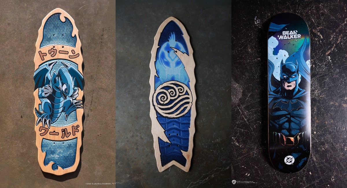 NYCC ’25: Game of Skate with Bear Walker Industries exclusive skateboards