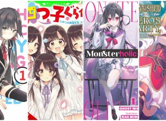 Yen Press announces FOUR CHILD LIFE light novel and more Covers of Yen Press title announcements in October