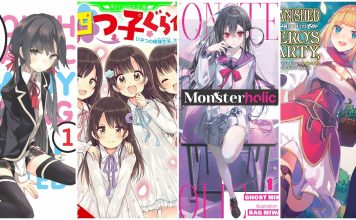 Yen Press announces FOUR CHILD LIFE light novel and more Covers of Yen Press title announcements in October