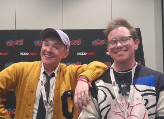 NYCC ’25: ND Stevenson & Lee Knox Ostertag host a fireside chat Nate Stevenson and Lee Knox Ostertag