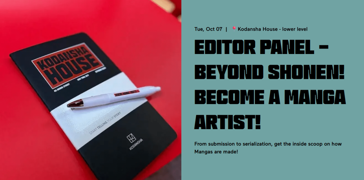 KODANSHA teases new international manga award in 2026