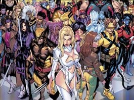 X-MEN UNITED in a new school and series from Ewing and Palma Shadows of Tomorrow promotional image by Stefano Caselli