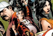 NYCC ’25: Mad Cave making a splash with convention exclusives The cast of Mad Cave's Speed Racer pose in an illustrated cover exclusive to NYCC 2025.