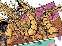 Exclusive Preview: STARSHIP GODZILLA #2 finds the crew stranded in the territory of King Ghidorah!
