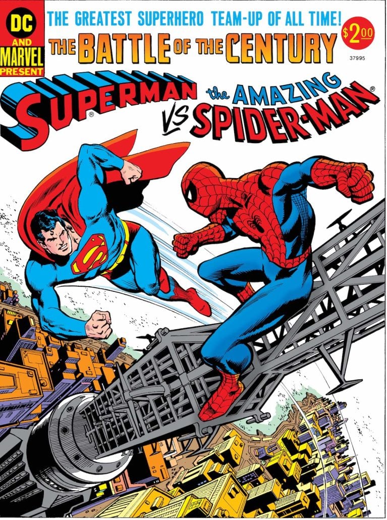 Superman vs The Amazing Spider-Man (1976), cover art by Carmine Infantino, Ross Andru, and Dick Giordano