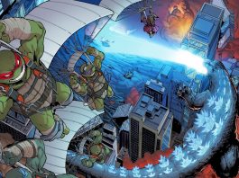 Preview: The Heroes in a Half Shell take on the King of the Monsters in TEENAGE MUTANT NINJA TURTLES X GODZILLA TEENAGE MUTANT NINJA TURTLES X GODZILLA