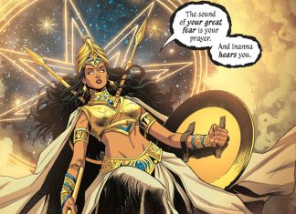 The Beat Digest 10/03/25: INANNA rises at Vault The Name She Lost: Inanna Book 1 interior art