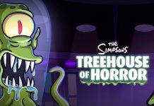 The Beat’s THE SIMPSONS: TREEHOUSE OF HORROR Gauntlet Kang or Kodos and the The Simpsons: Treehouse of Horror logo