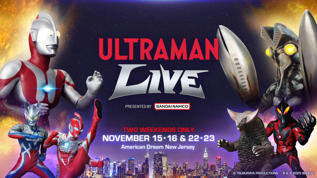 Ultraman LIVE event key visual