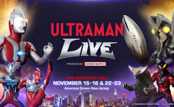 ULTRAMAN takes over the East Coast ahead of 60th anniversary Ultraman LIVE event key visual