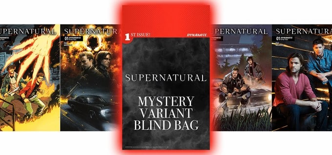 Supernatural #1 Ashcan Mystery pack