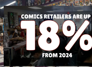 Report: Comic sales are up 18% in comics shops
