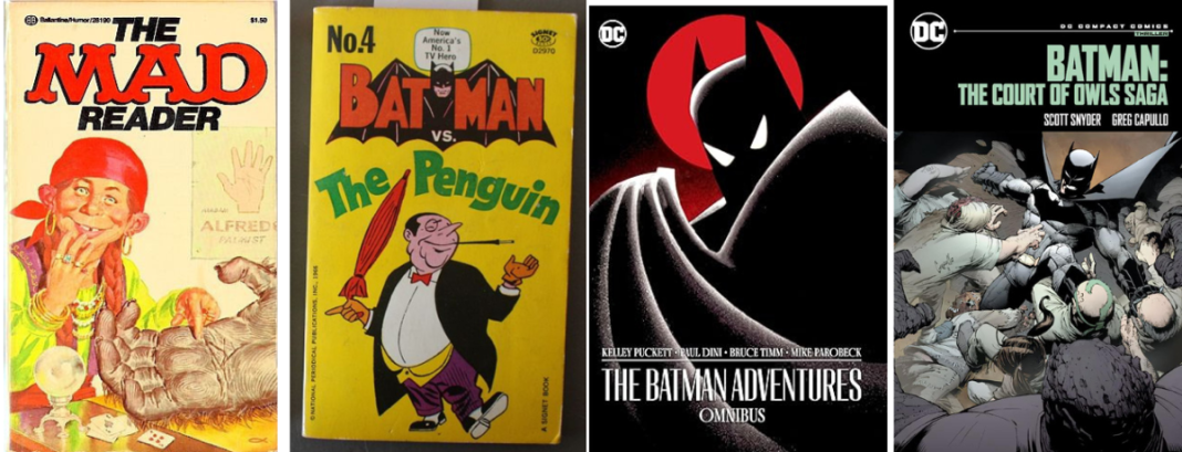 compact comics through the ages