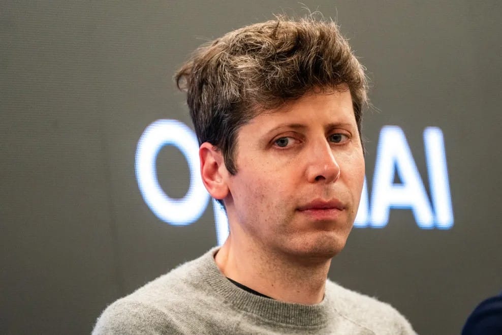 OpenAI CEO Sam Altman. Photo by: Kyle Grillot/Bloomberg via Getty Images.