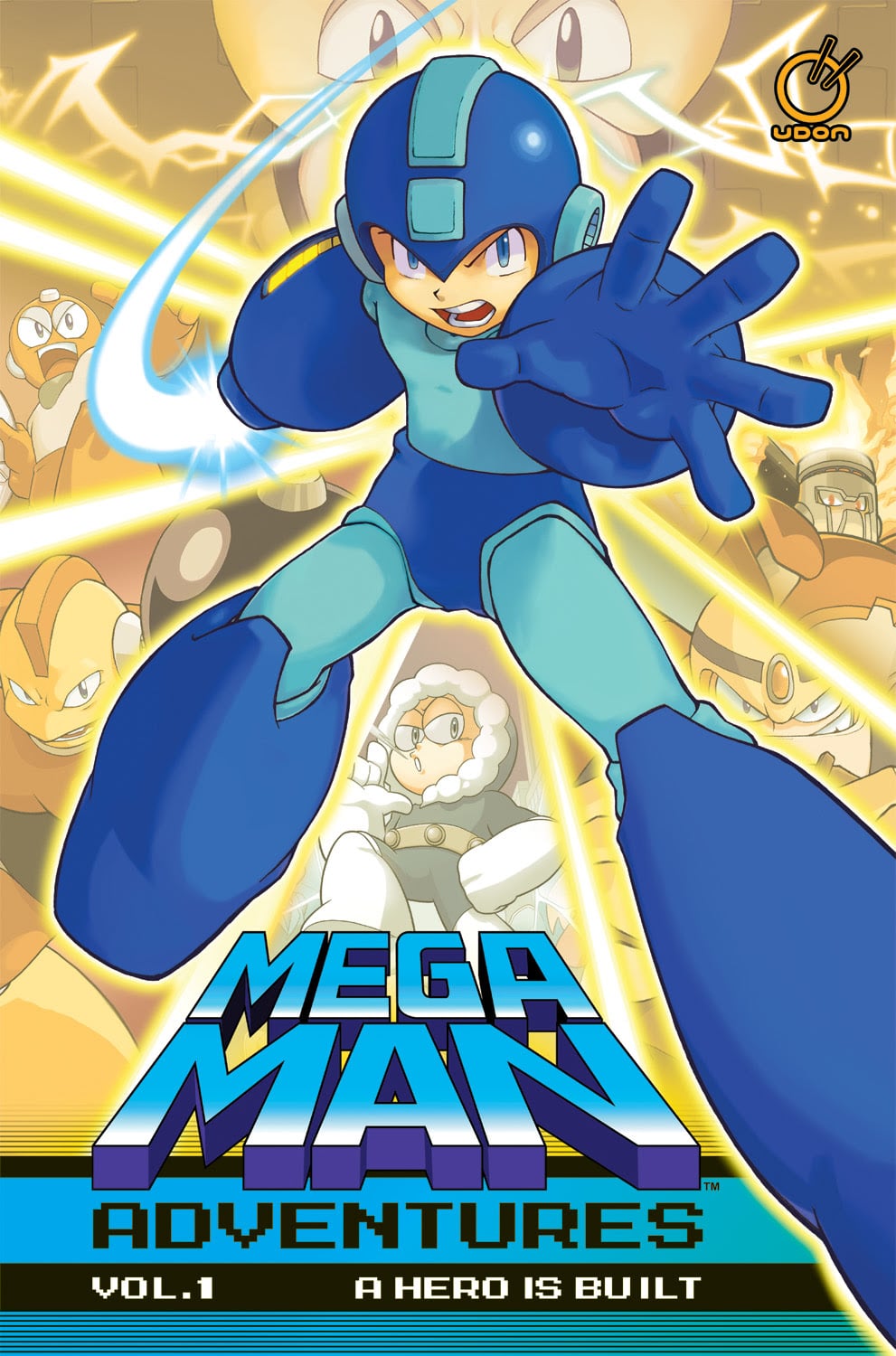 Mega Man Adventures hardcover 
