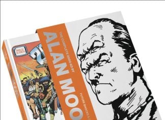 Alan Moore’s 2000 AD stories being collected in massive omnibus A rendering of The Complete 2000 AD by Alan Moore Volume One comic omnibus.