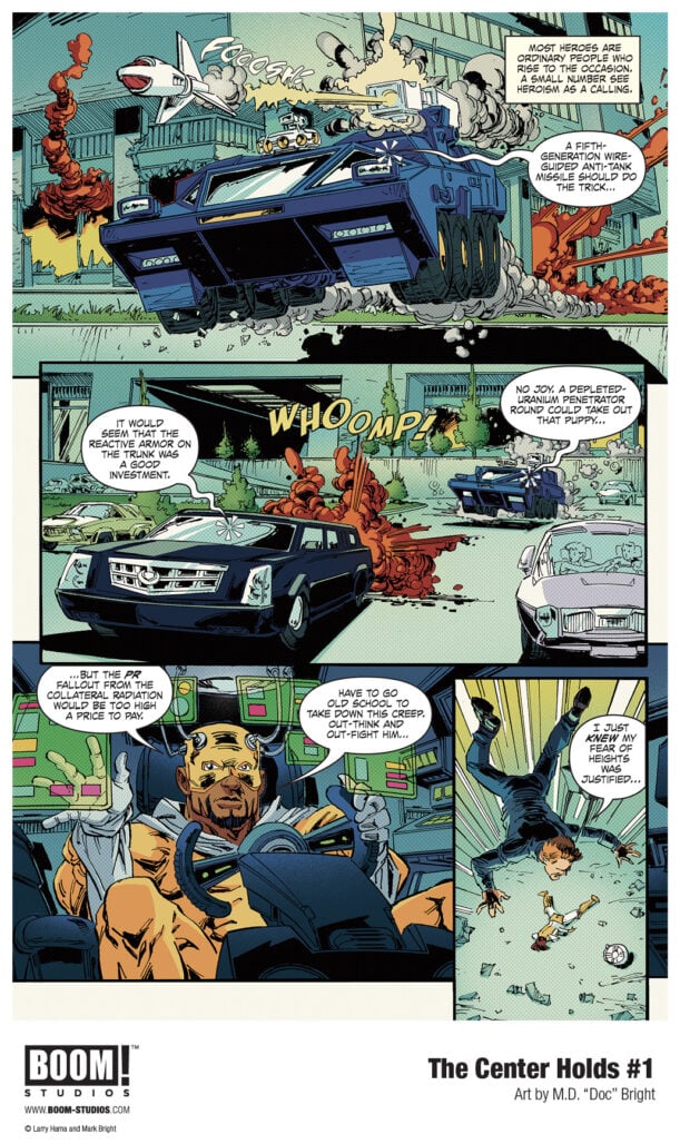 The Center Holds #1 interior art