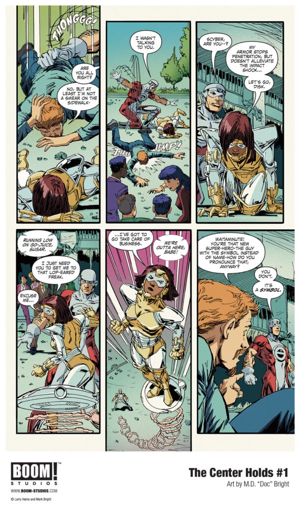 The Center Holds #1 interior art